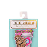 Simply Southern Latte Tote Charm in Pink
