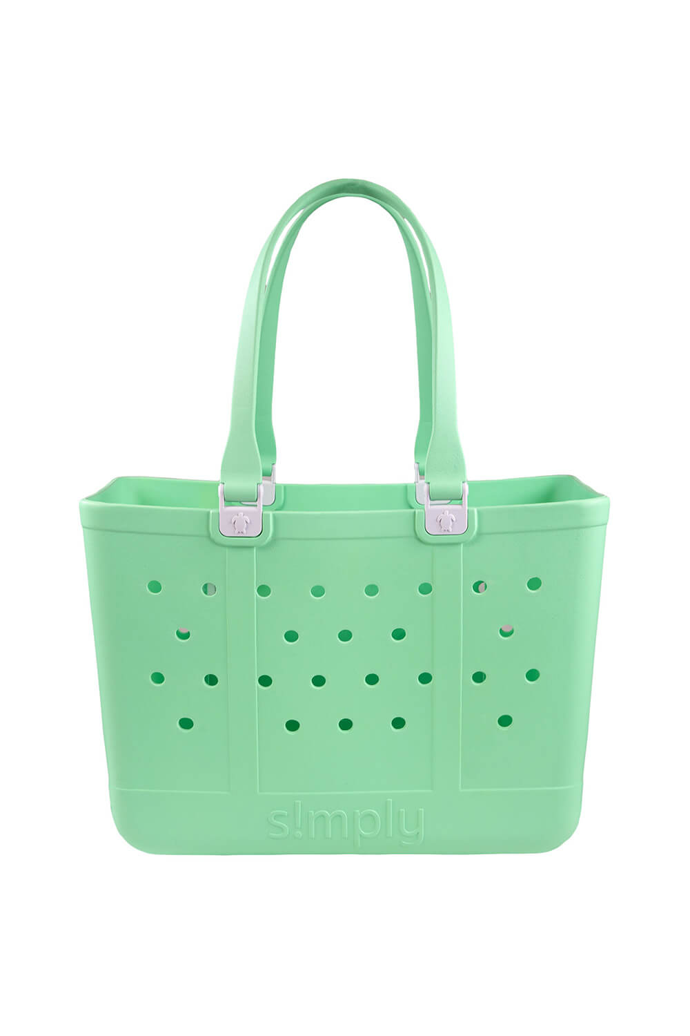 Simply Southern Large Tote Lime