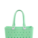 Simply Southern Large Waterproof Tote Bag in Lime