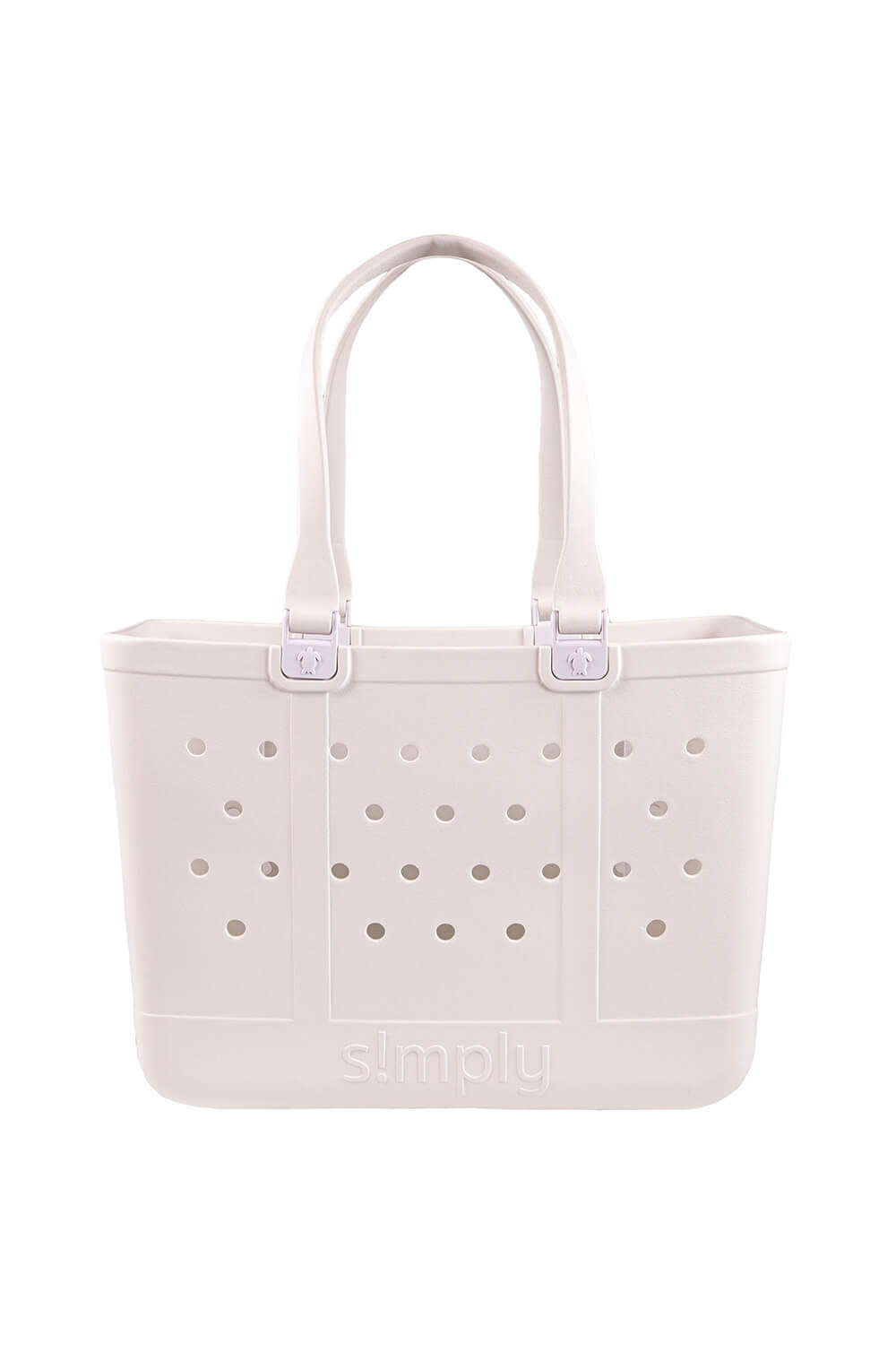 Simply Southern Large Tote White