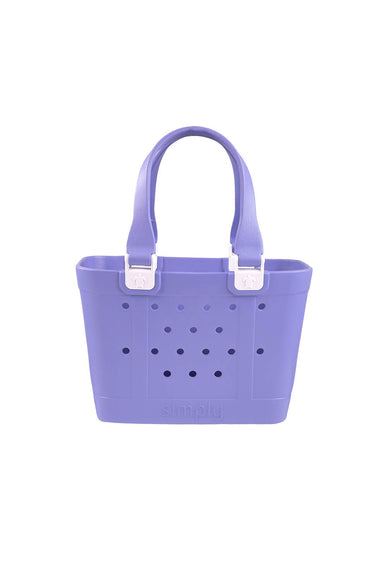Simply Southern Mini Waterproof Tote Bag in Iris