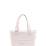 Simply Southern Mini Waterproof Tote Bag in White
