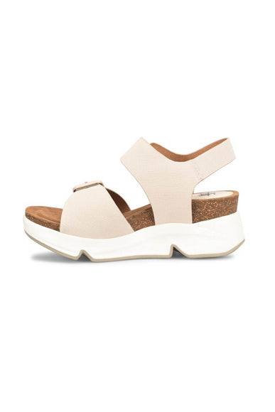 Sofft Shoes Castello Platform Sandals for Women in Tapioca Grey