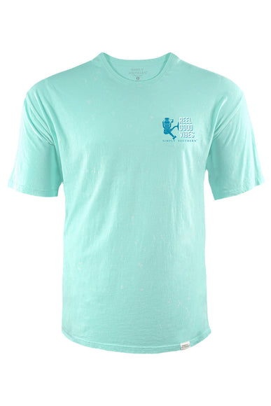 Simply Southern Point Fish T-Shirt for Men in Blue | SC-MN-SS-POINT-HA ...