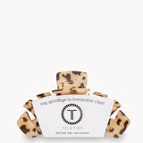Teleties Large Claw Clip in Light Brown