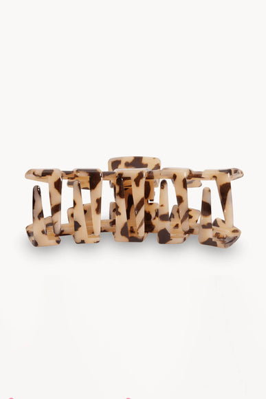 Teleties Large Claw Clip in Light Brown