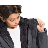 The North Face Youth Reversible Mount Chimbo Hooded Jacket for Boys in Grey
