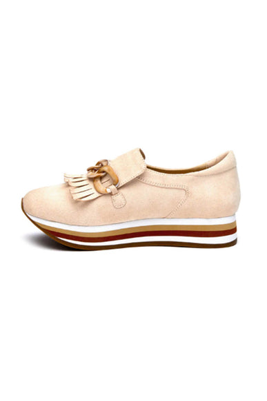 Coconuts by Matisse Bess Platform Loafers for Women in Ivory