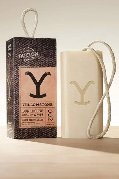Yellowstone Bunkhouse Soap on a Rope Crisp Citrus & Sage Soap