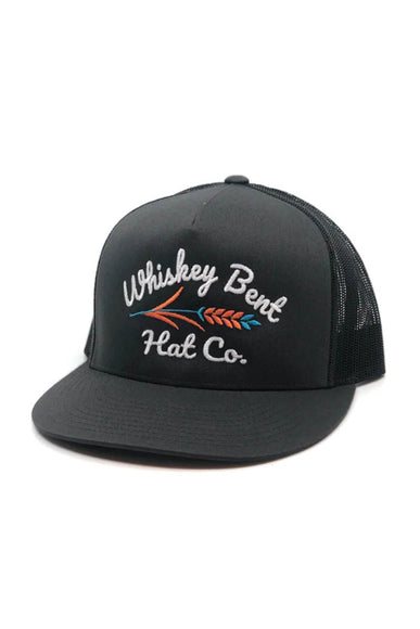 Whiskey Bent Troubador Trucker Hat for Men in Charcoal